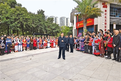 习近平在广西考察时强调 解放思想创新求变向海图强开放发展 奋力谱写中国式现代化广西篇章 蔡奇陪同考察