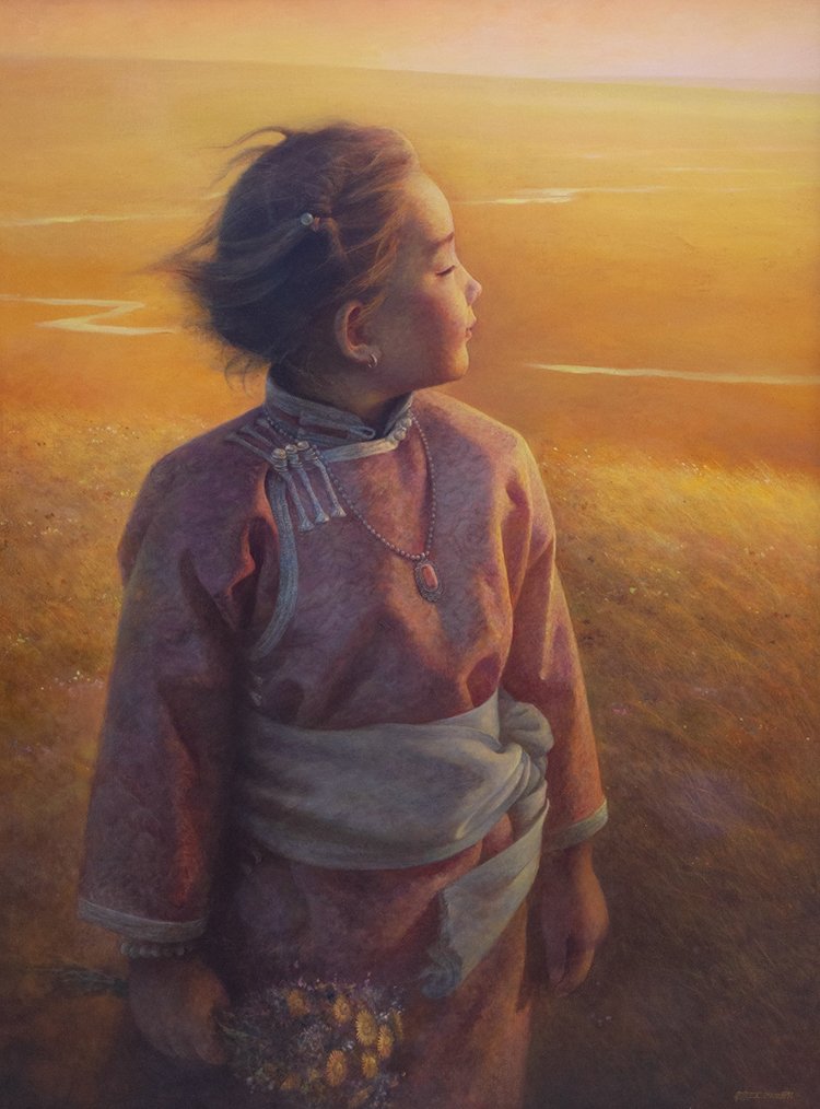 天人共情，物我无界：刘亚江油画作品展开幕