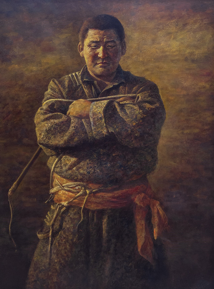 天人共情，物我无界：刘亚江油画作品展开幕