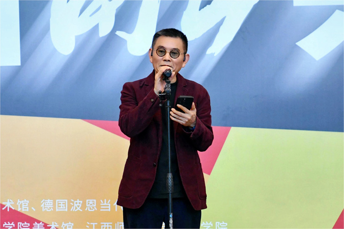“相融共生：中德当代艺术展”江西省美术馆举行 对话总策划任戎