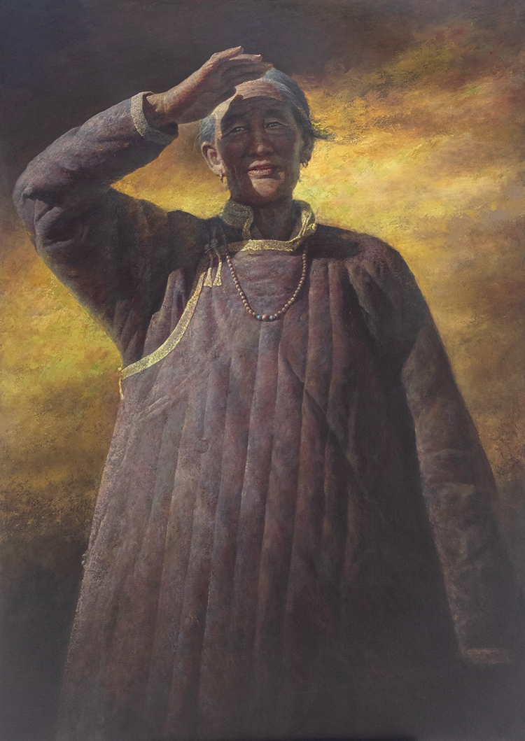 天人共情，物我无界：刘亚江油画作品展开幕