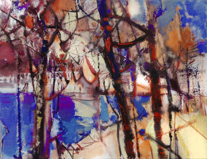 秋日庐山 色彩缤纷：35位油画名家情绘九江“山江湖城”