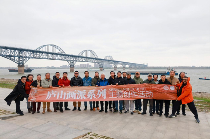 秋日庐山 色彩缤纷：35位油画名家情绘九江“山江湖城”