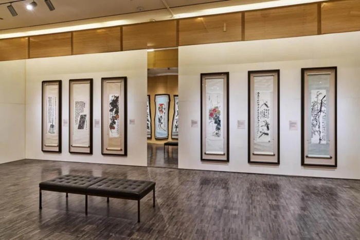 50件套齐白石精品在旧金山展出 水墨与AI共述160岁白石老人的艺术故事