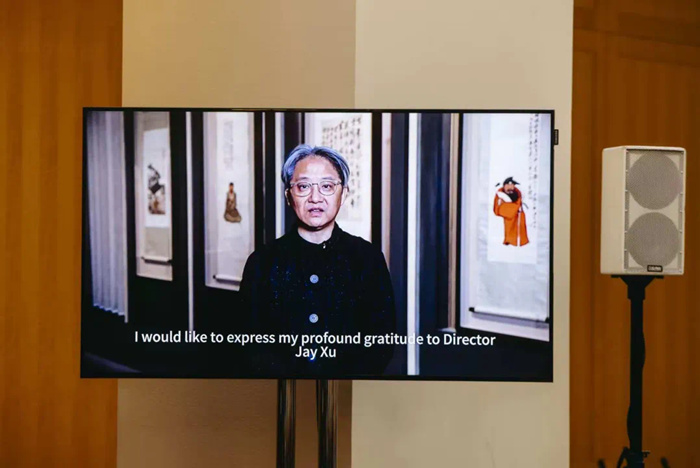 50件套齐白石精品在旧金山展出 水墨与AI共述160岁白石老人的艺术故事