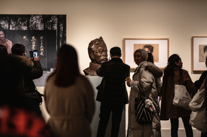 “国手心弦：钱绍武艺术作品展”亮相清华艺博 展出雕塑、素描、速写等110余件