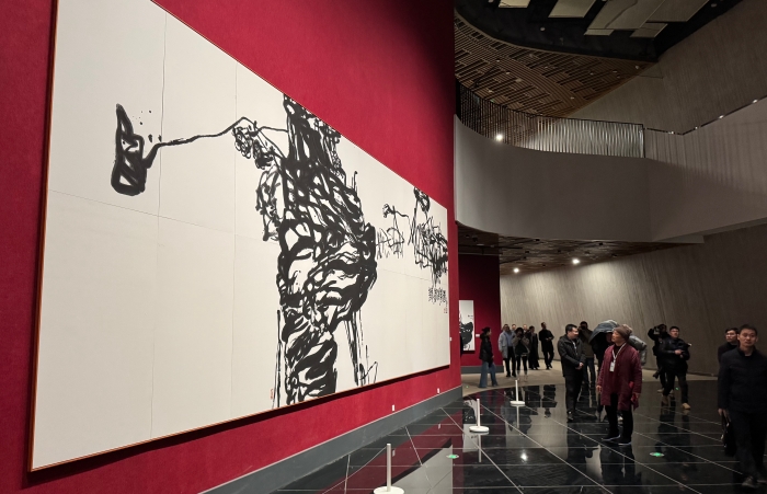 “高峰意识”潘天寿、潘公凯艺术研究展开幕 潘天寿艺术中心正式开馆