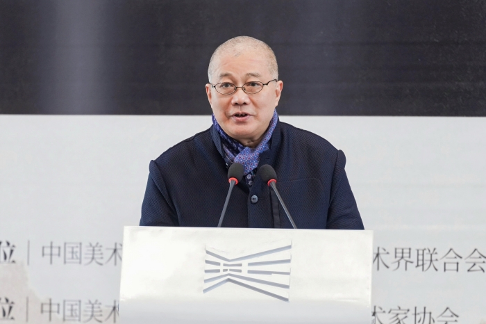 “山魂——卓鹤君作品展”在中国美术学院美术馆开幕