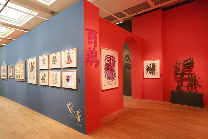 用艺术助力“亚冬会”，“韩美林生肖艺术展”第二次握手哈尔滨