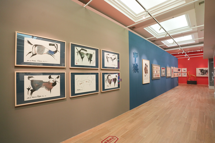 用艺术助力“亚冬会”，“韩美林生肖艺术展”第二次握手哈尔滨