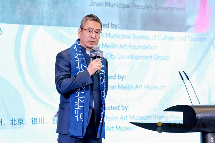 “济南韩美林艺术馆”开馆，阔别家乡多年游子表达“绿叶对根的情意”