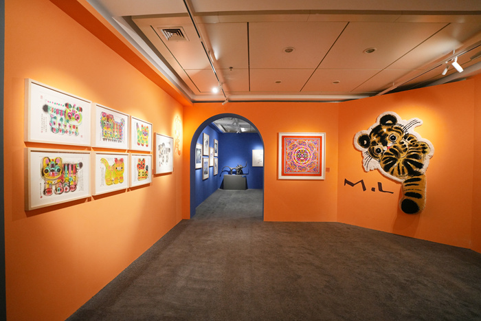 用艺术助力“亚冬会”，“韩美林生肖艺术展”第二次握手哈尔滨