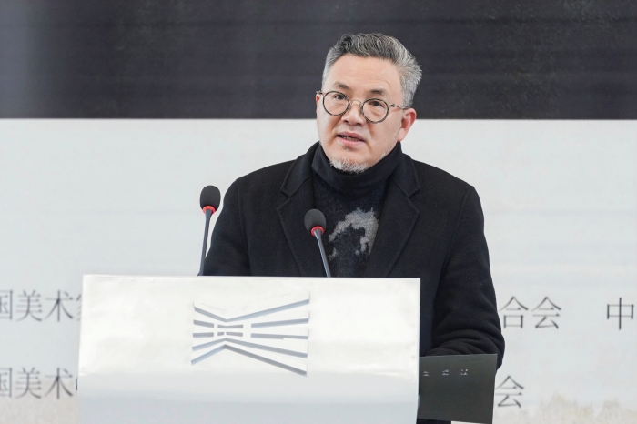 “山魂——卓鹤君作品展”在中国美术学院美术馆开幕