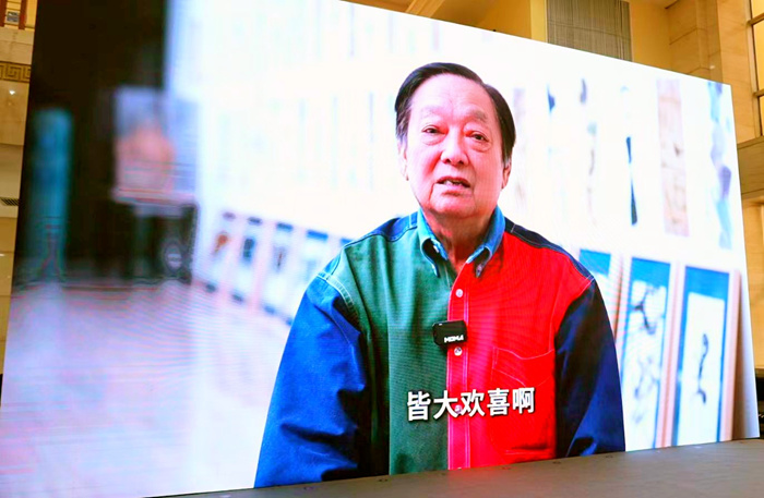 用艺术助力“亚冬会”，“韩美林生肖艺术展”第二次握手哈尔滨