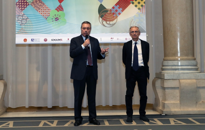 中国当代美术作品展览在意大利罗马开幕