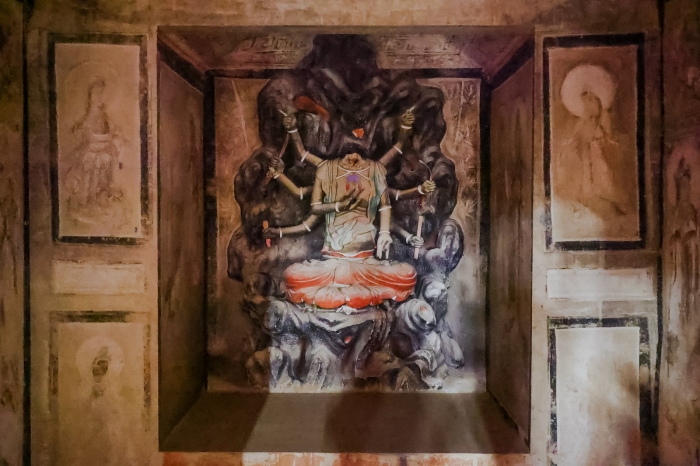 9座洞窟、300件壁画与彩塑 全球最大敦煌艺术展“如是莫高”在京展出