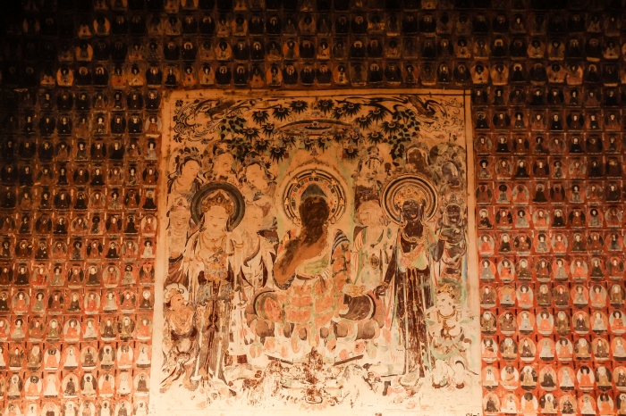 9座洞窟、300件壁画与彩塑 全球最大敦煌艺术展“如是莫高”在京展出