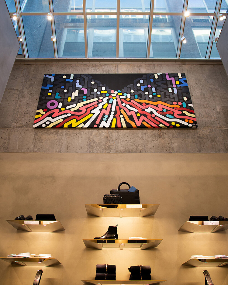 《看他的画得戴副眼镜（二）》：色彩律动的都市诗人