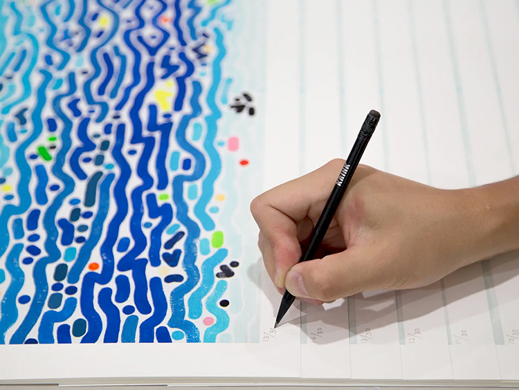 《看他的画得戴副眼镜（二）》：色彩律动的都市诗人