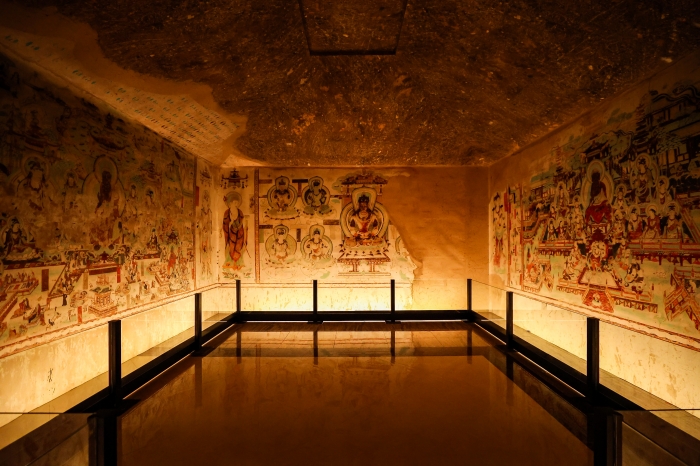 9座洞窟、300件壁画与彩塑 全球最大敦煌艺术展“如是莫高”在京展出