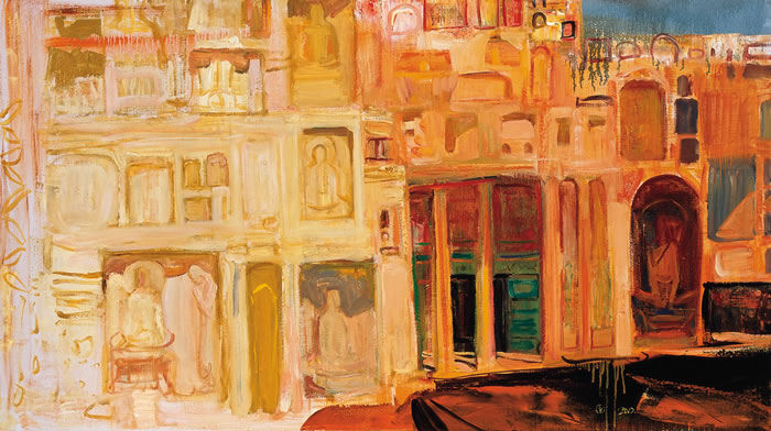 写照自然，而留痕于心——罗尔纯、戴士和油画作品展艺冠空间开幕