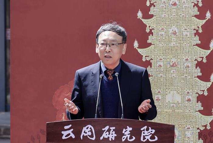 千年云冈 般若生辉——郑勤砚作品展点亮云冈美术馆