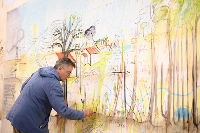 科学、自然与绘画的融合——法布里斯・伊贝尔的跨学科艺术之旅