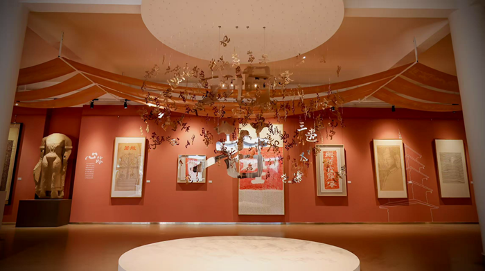 千年云冈 般若生辉——郑勤砚作品展点亮云冈美术馆