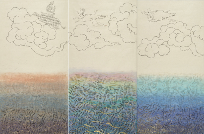 千年云冈 般若生辉——郑勤砚作品展点亮云冈美术馆