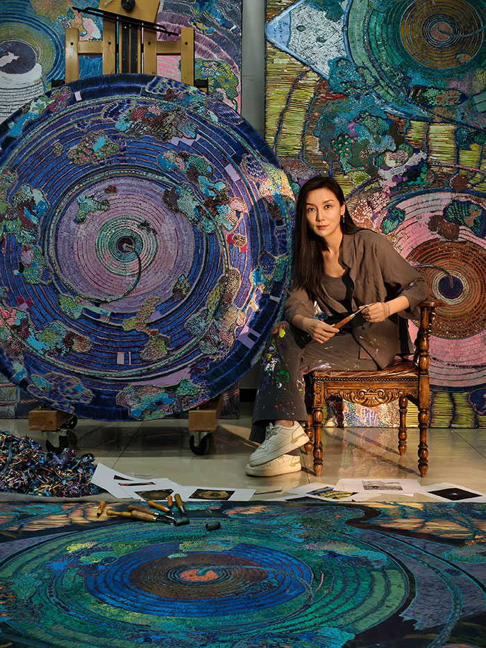 专访姜淼：黑白之外，刀刻下的宇宙秩序与生命对话