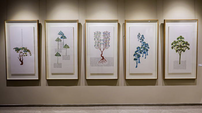 千年云冈 般若生辉——郑勤砚作品展点亮云冈美术馆