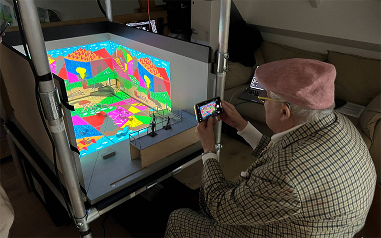 更大，更近：大卫·霍克尼最大规模沉浸式艺术展登陆上海