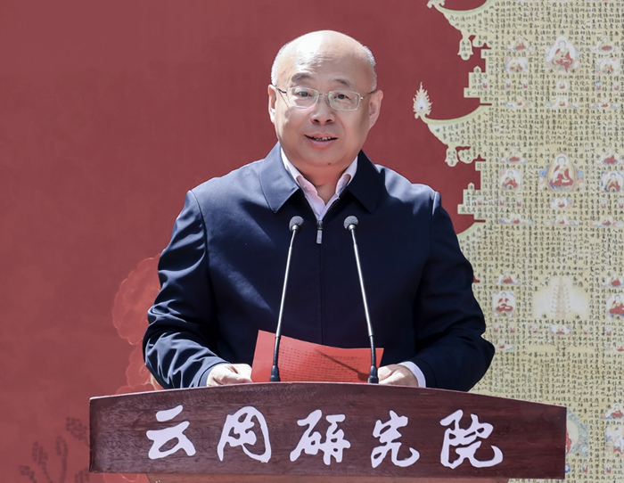 千年云冈 般若生辉——郑勤砚作品展点亮云冈美术馆