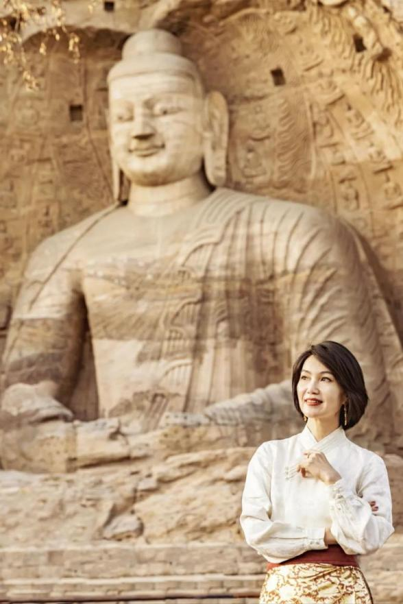 千年云冈 般若生辉——郑勤砚作品展点亮云冈美术馆