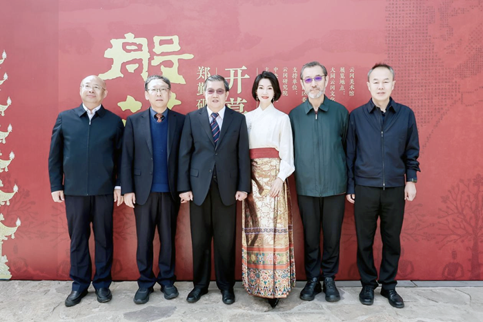 千年云冈 般若生辉——郑勤砚作品展点亮云冈美术馆