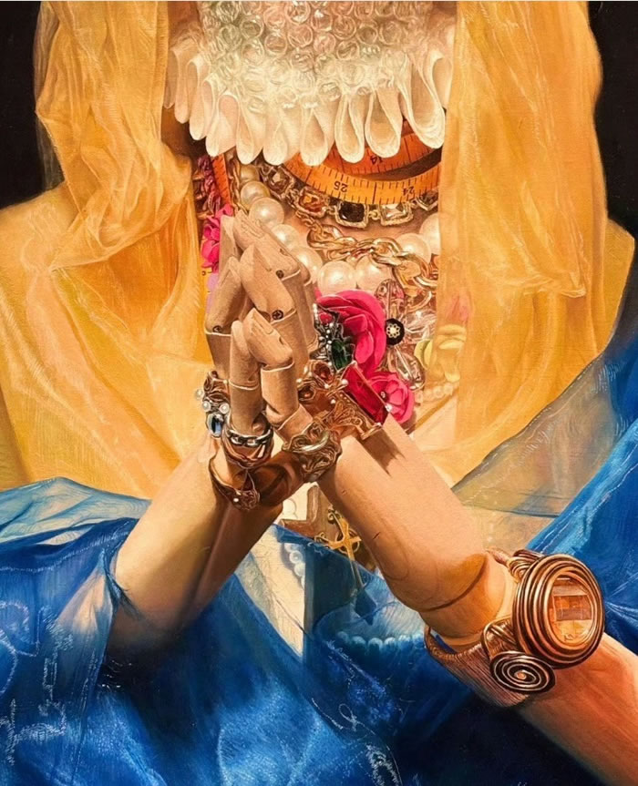 川美神作《祷》为何能吸引如此多的观众？