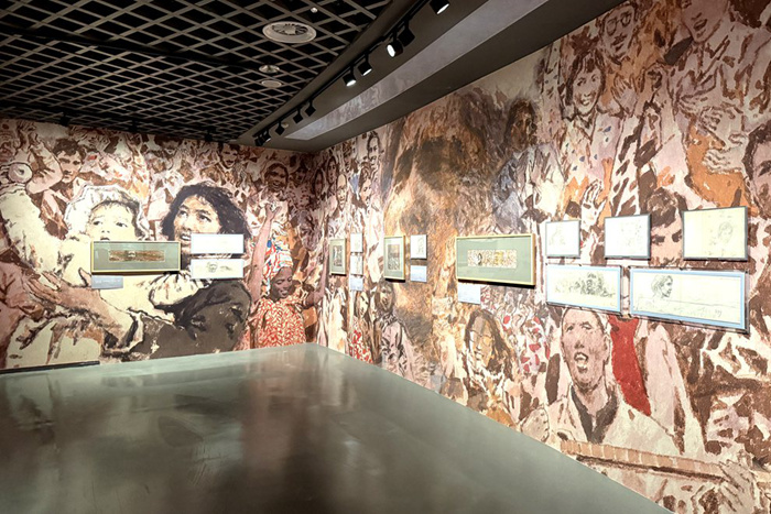 赤子丹心 大地回响——赵奇《可爱的中国》绘画研究展上饶开幕