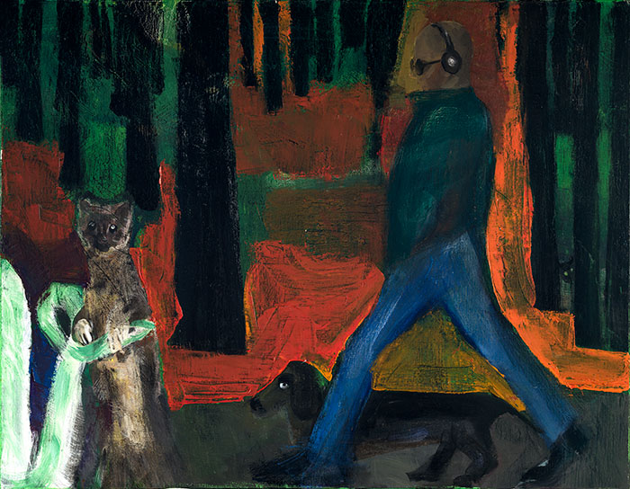 季海洋个展《偷月亮的人》：照见艺术的纯粹与真实