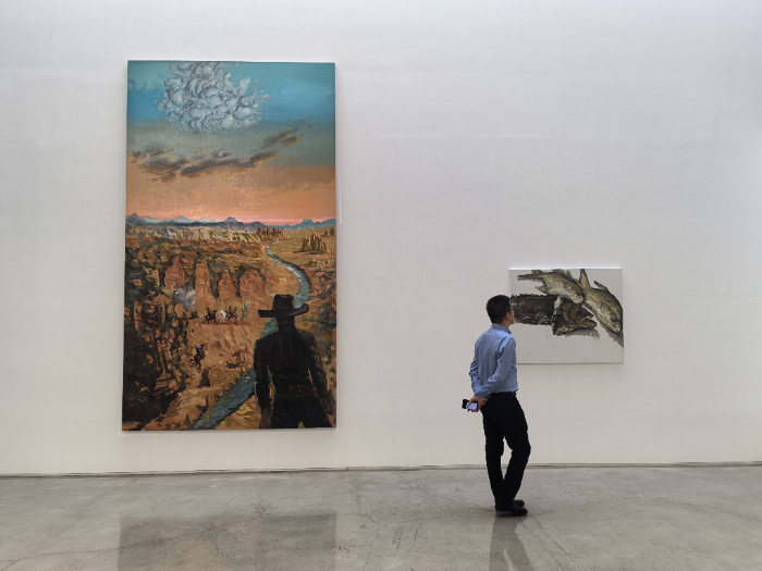 在形与色间书写：倪军新作展《世界、绘画与写作》偏锋画廊开幕