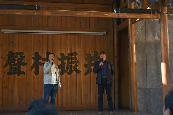 回乡记：大南坡村上演多声部合奏