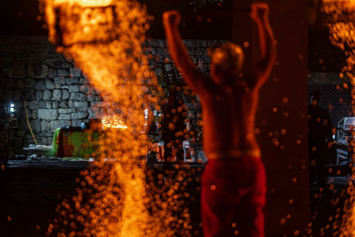 回乡记：大南坡村上演多声部合奏