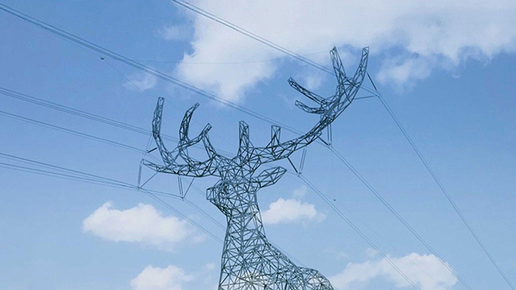 玩艺术的电塔你见过吗？