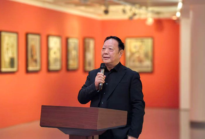 生命之行与诗性表达：“诗与行——古棕油画作品展”华南师范大学美术学院开幕